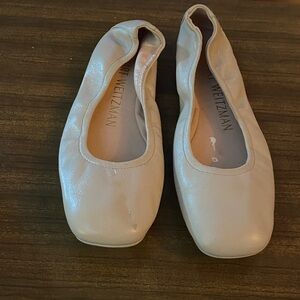 Stuart Weitzman Light Beige Ballet Flats